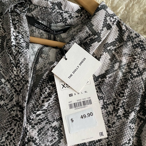 Zara dolly dress new with tags xs - Picture 5 of 8